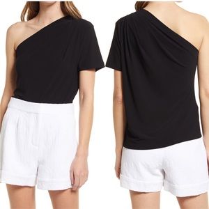 Halogen Halogen Knit One-Shoulder Top NWT